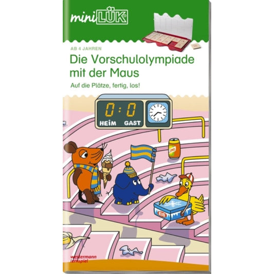 Westermann miniLÜK Die Vorschulolympiade mit der Maus "Auf die Plätze, fertig, los!"